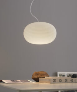 FontanaArte Bianca Lampada a Sospensione - <span style="color:red">Saldi</span>