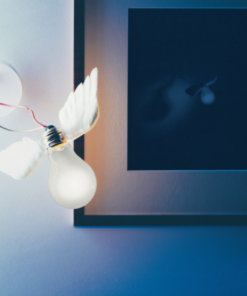 Ingo Maurer Lucellino Wall Lampada da Parete- <span style="color:red">Saldi</span>