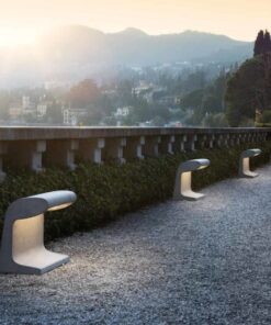 Nemo Borne Béton grande outdoor Lampada da Terra - <span style="color:red">Saldi</span>